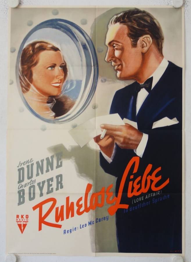 Love Affair original release german movie poster